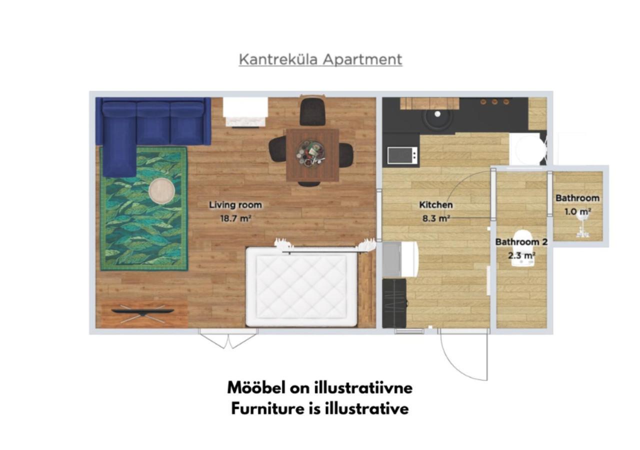 Kantrekuela Apartment 빌얀디 외부 사진